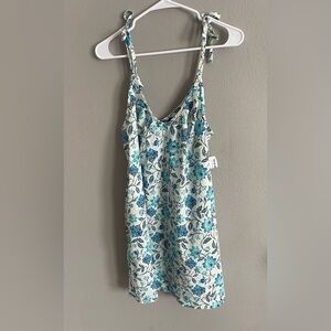 Old Navy Blue Floral Dress